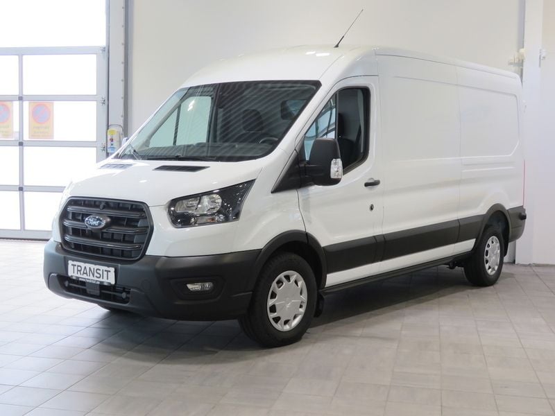 Vit Begagnad 2023 Ford Transit Trend | 359 920 kr (Bra pris) - Bild 1/4