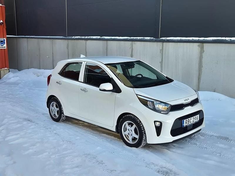 Begagnad Kia Picanto Advance 67 HK (49 kW) 2023 Vit Halvkombi