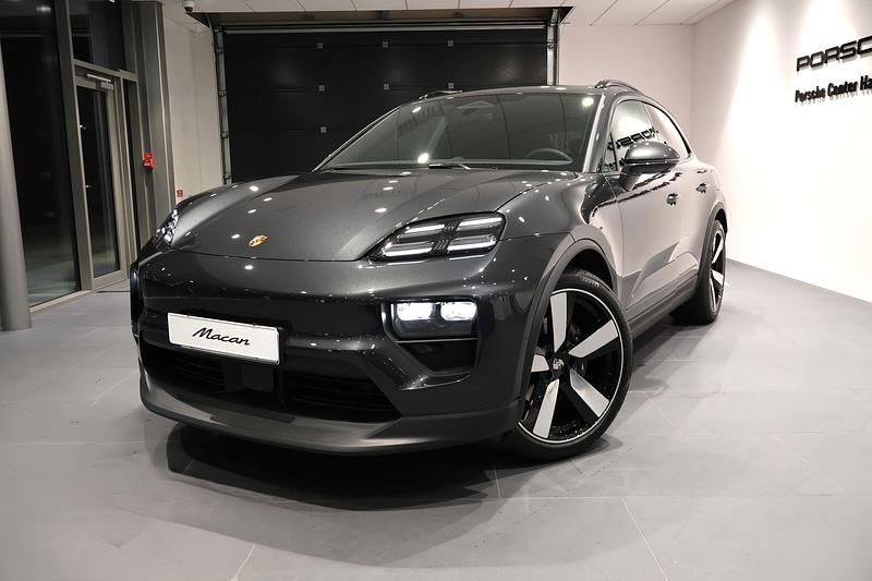 Grå Begagnad 2025 Porsche Macan 4 Electric SUV | 1 075 000 kr - Bild 1/4