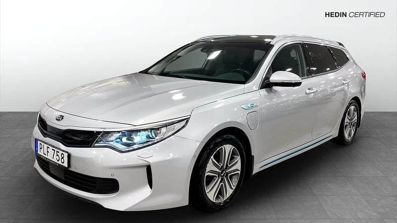 Begagnad 2017 Kia Optima Hybrid 2 Sedan | 184 900 kr (Marknadspris) - Bild 1/4