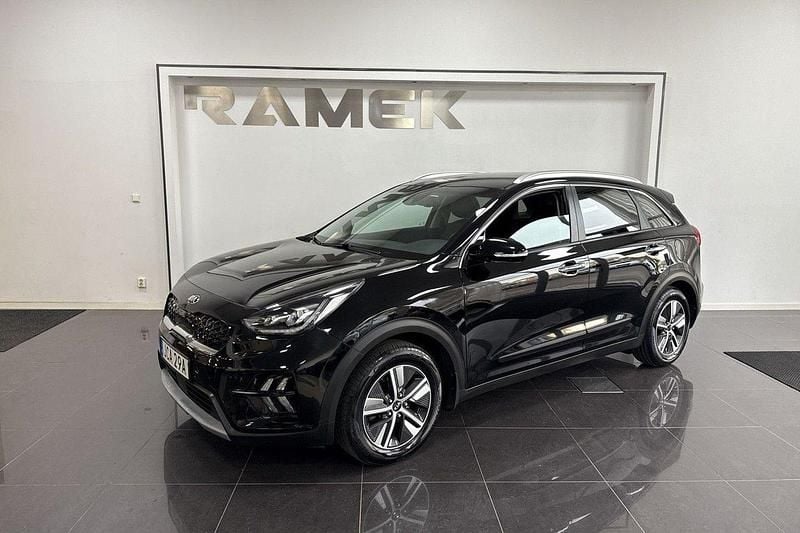 Svart Begagnad 2019 Kia Niro Advance SUV | 209 000 kr (Marknadspris) - Bild 1/4