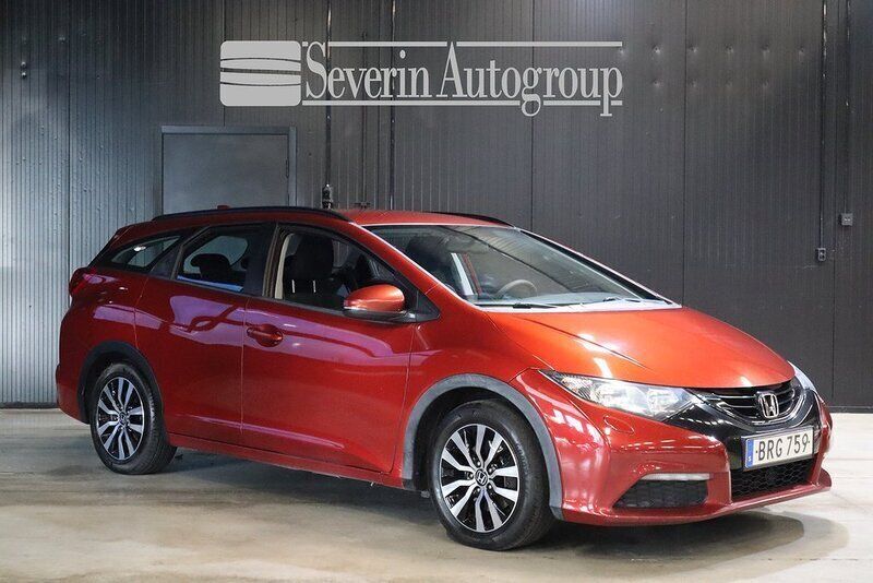 Röd Begagnad 2014 Honda Civic Comfort Kombi | 89 900 kr (Dyr) - Bild 1/1