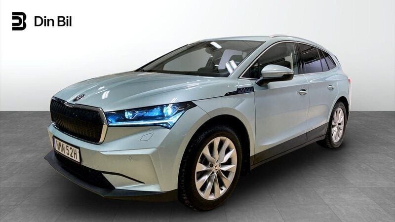 Silver Begagnad 2021 Skoda Enyaq iV SUV | 419 900 kr (Dyr) - Bild 1/4