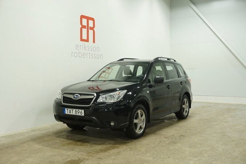 Svart Begagnad 2014 Subaru Forester SUV | 189 900 kr (Marknadspris) - Bild 1/4