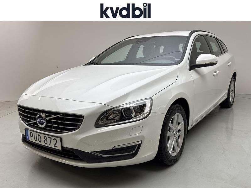 Vit Begagnad 2018 Volvo V60 Kombi | 178 000 kr (Superpris) - Bild 1/3