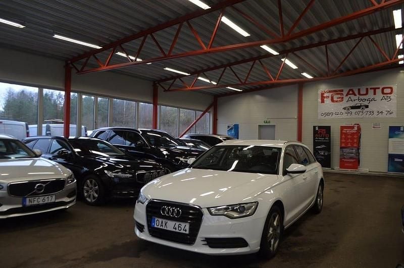 Vit Begagnad 2013 Audi A6 Proline Kombi | 94 900 kr (Marknadspris) - Bild 1/4