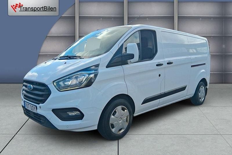 Vit Begagnad 2019 Ford Transit Custom Van | 139 000 kr (Marknadspris) - Bild 1/4