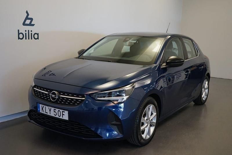 Blå Begagnad 2020 Opel Corsa Elegance Halvkombi | 129 500 kr (Lite dyr) - Bild 1/4