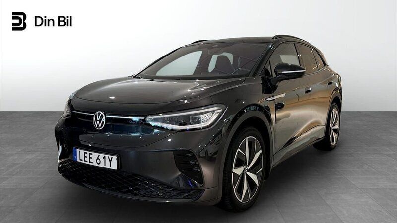 Mörkgrå Begagnad 2022 VW ID.4 GTX SUV | 359 900 kr (Superpris) - Bild 1/4