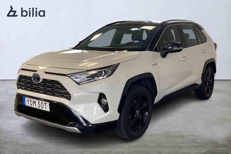 Vit Begagnad 2019 Toyota RAV4 Hybrid SUV | 289 900 kr (Lite dyr) - Bild 1/1