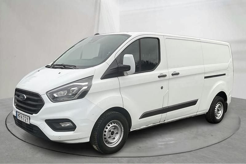 Vit Begagnad 2021 Ford Transit Custom | 159 000 kr (Bra pris) - Bild 1/4