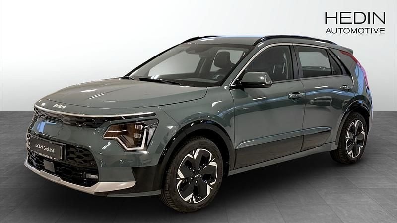 Grön Begagnad 2023 Kia e-Niro SUV | 309 900 kr - Bild 1/4
