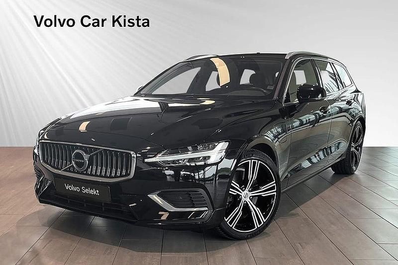 Svart Begagnad 2021 Volvo V60 Inscription Kombi | 449 900 kr (Dyr) - Bild 1/4