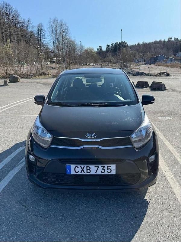 Svart Begagnad 2018 Kia Picanto 2 Halvkombi | 62 000 kr (Bra pris) - Bild 1/4