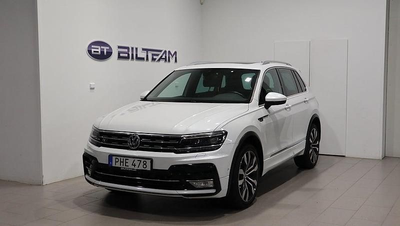 Begagnad VW Tiguan R-line 239 HK (175 kW) 2017 Vit SUV