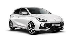 Begagnad MG MG3 102 HK (75 kW) 2024 Vit Halvkombi