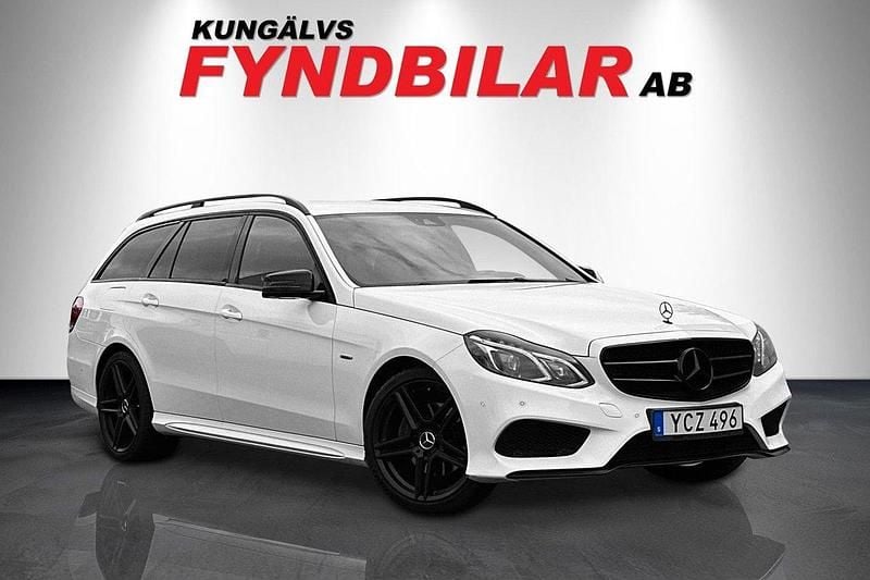 Vit Begagnad 2016 Mercedes E220 AMG Kombi | 179 900 kr (Marknadspris) - Bild 1/4