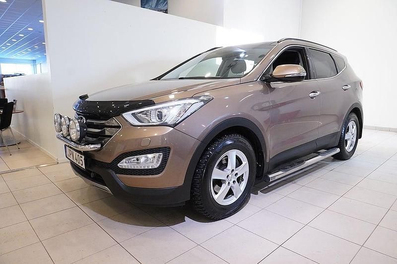 Begagnad Hyundai Santa Fe Premium 197 HK (144 kW) 2014 Brun SUV