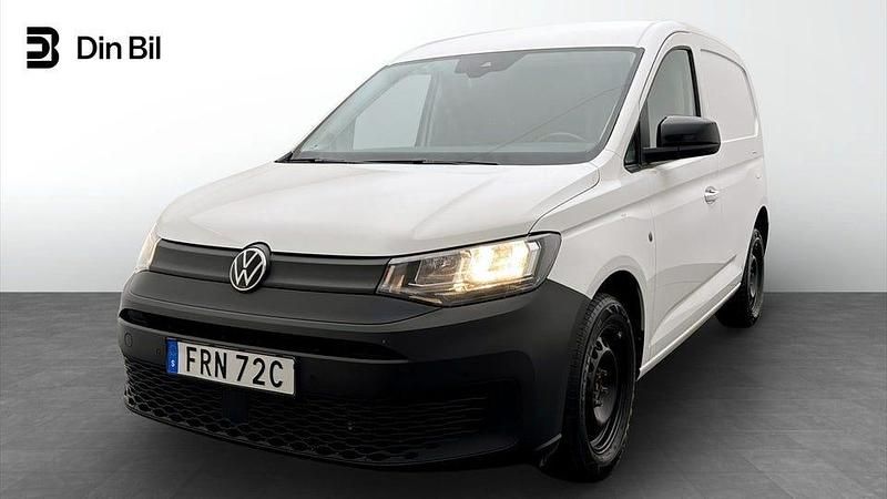 Candyvit Begagnad 2023 VW Caddy Minibuss | 249 500 kr (Superpris) - Bild 1/4