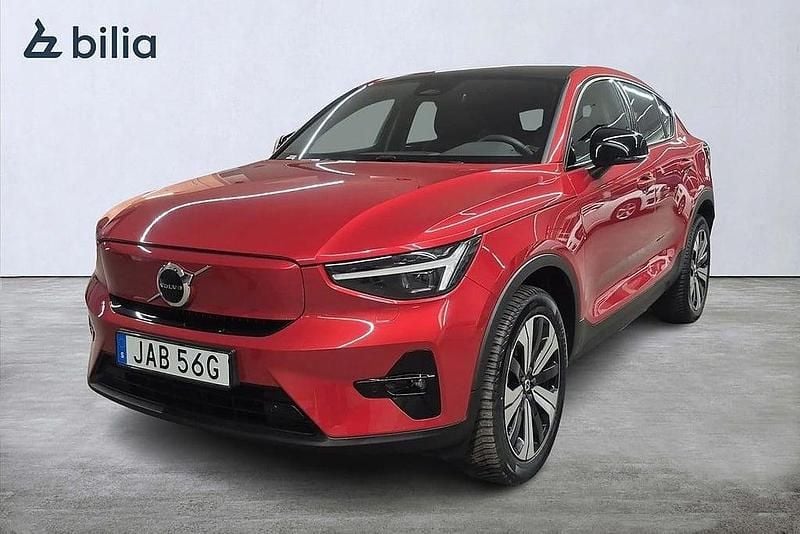 Röd Begagnad 2022 Volvo C40 Plus SUV | 349 000 kr (Marknadspris) - Bild 1/3