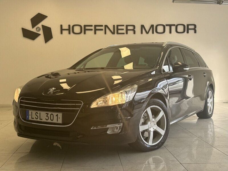 Svart Begagnad 2011 Peugeot 508 Kombi | 59 000 kr (Marknadspris) - Bild 1/4