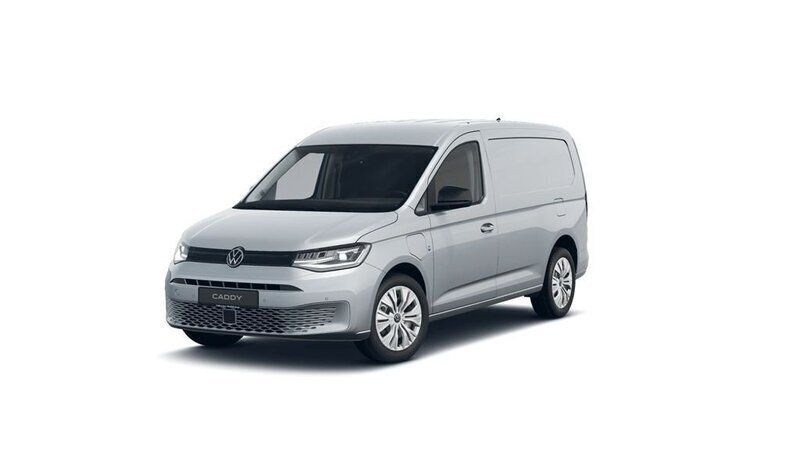Silver (reflexsilver metallic) Ny 2025 VW Caddy Maxi Minibuss | 514 500 kr (Marknadspris) - Bild 1/4
