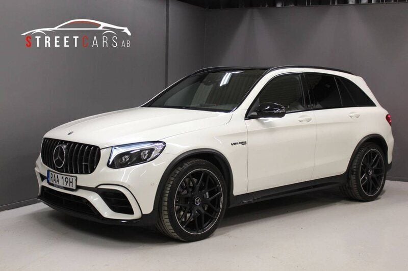 Vit Begagnad 2019 Mercedes GLC63 AMG AMG SUV | 659 000 kr - Bild 1/4