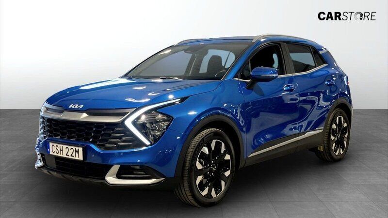 Blå (blue) Begagnad 2023 Kia Sportage 2 SUV | 339 900 kr (Superpris) - Bild 1/4