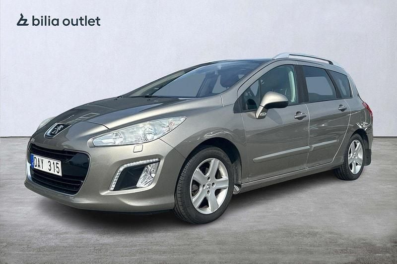 Ljusgrå Begagnad 2012 Peugeot 308 Kombi | 49 900 kr (Marknadspris) - Bild 1/4