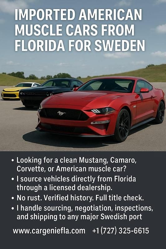 Begagnad 2024 Ford Mustang Sportkupé | 630 000 kr - Bild 1/1