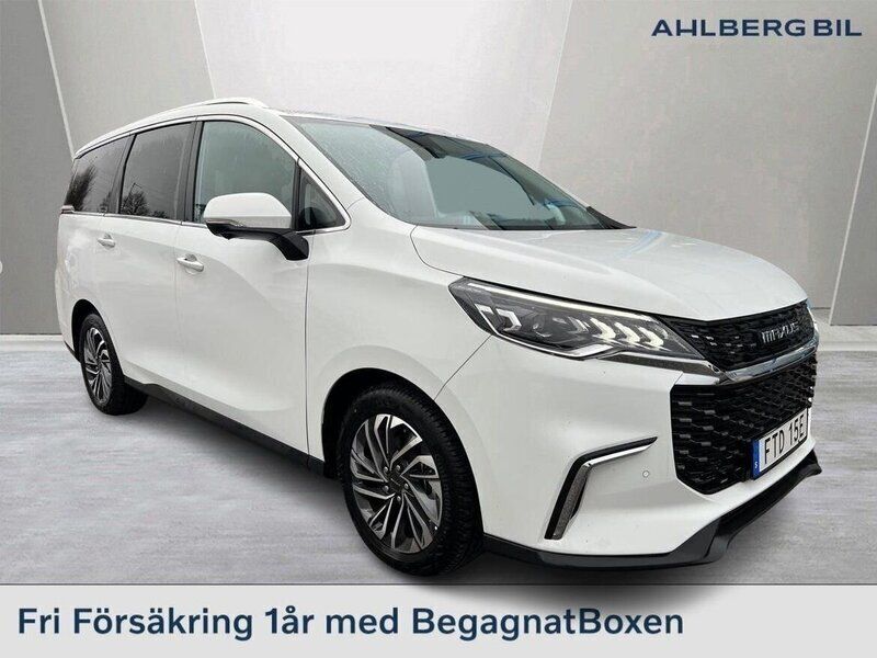 Vit Begagnad 2022 Maxus EG50 Minibuss | 399 500 kr - Bild 1/4