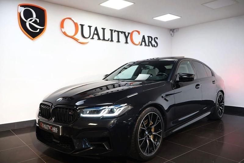 Svart Begagnad 2022 BMW M5 Competition Edition Sedan | 899 000 kr (Superpris) - Bild 1/4