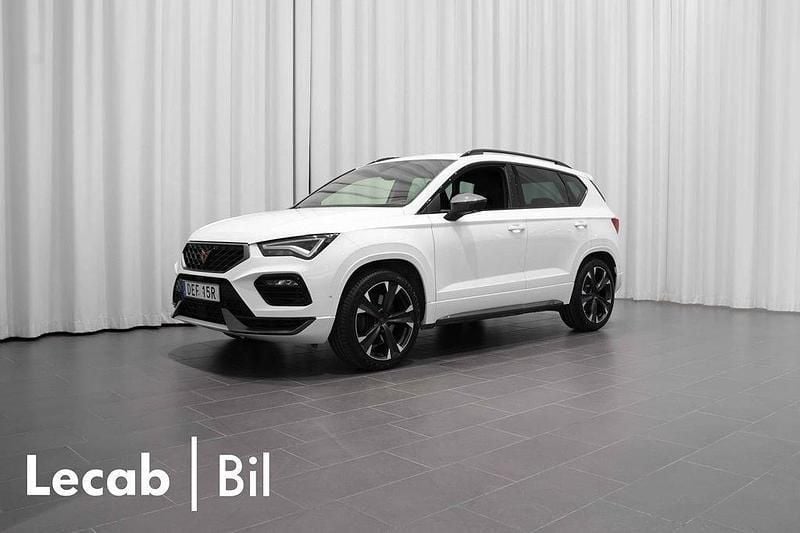 Vit (bila white) Begagnad 2021 Cupra Ateca SUV | 339 500 kr (Marknadspris) - Bild 1/4