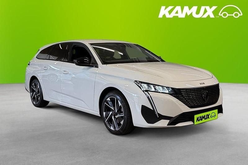 Vit Begagnad 2023 Peugeot 308 Allure Kombi | 213 900 kr (Marknadspris) - Bild 1/4