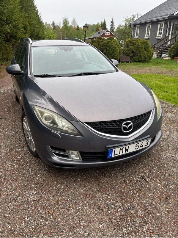 Grå Begagnad 2010 Mazda 6 Comfort Kombi | 45 000 kr (Dyr) - Bild 1/3