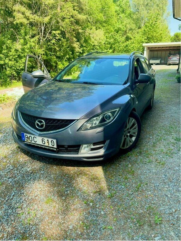Grå Begagnad 2008 Mazda 6 Kombi | 35 000 kr (Lite dyr) - Bild 1/4