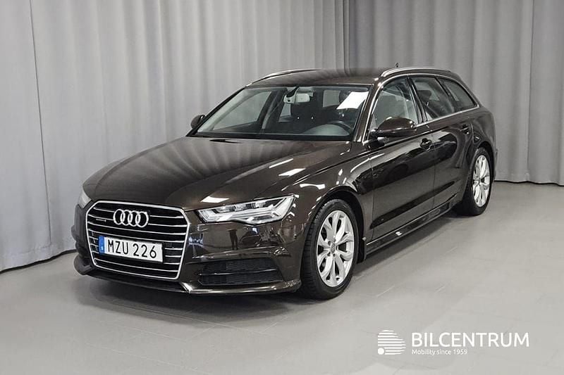 Brun Begagnad 2018 Audi A6 Design Kombi | 244 900 kr (Marknadspris) - Bild 1/4