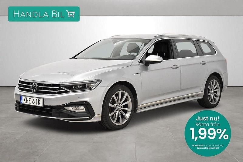 Silver Begagnad 2022 VW Passat GT Kombi | 319 900 kr (Marknadspris) - Bild 1/3