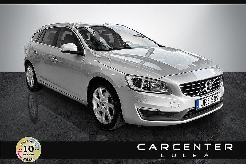 Silver Begagnad 2014 Volvo V60 Summum Kombi | 189 900 kr (Lite dyr) - Bild 1/4