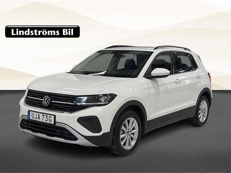 Vit Begagnad 2023 VW T-Cross SUV | 219 900 kr (Lite dyr) - Bild 1/3