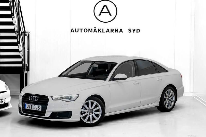 Vit Begagnad 2016 Audi A6 Sport Sedan | 159 900 kr (Marknadspris) - Bild 1/4