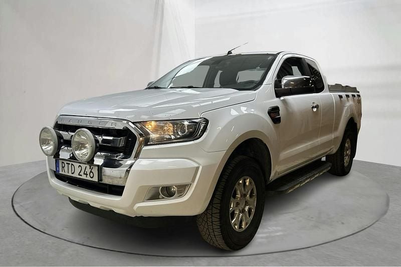 Vit Begagnad 2018 Ford Ranger Pickup | 120 000 kr - Bild 1/4