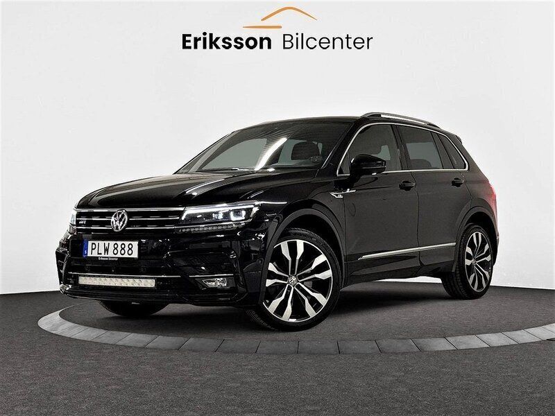 Svart Begagnad 2017 VW Tiguan GTS SUV | 209 900 kr (Lite dyr) - Bild 1/4