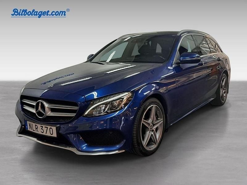 Blå Begagnad 2017 Mercedes C220 Kombi | 244 900 kr (Marknadspris) - Bild 1/4