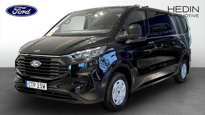 Ny Ford Transit Custom 2026 Svart Pickup