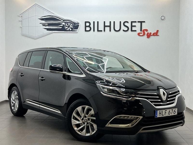 Svart Begagnad 2015 Renault Espace Minibuss | 188 500 kr (Marknadspris) - Bild 1/4