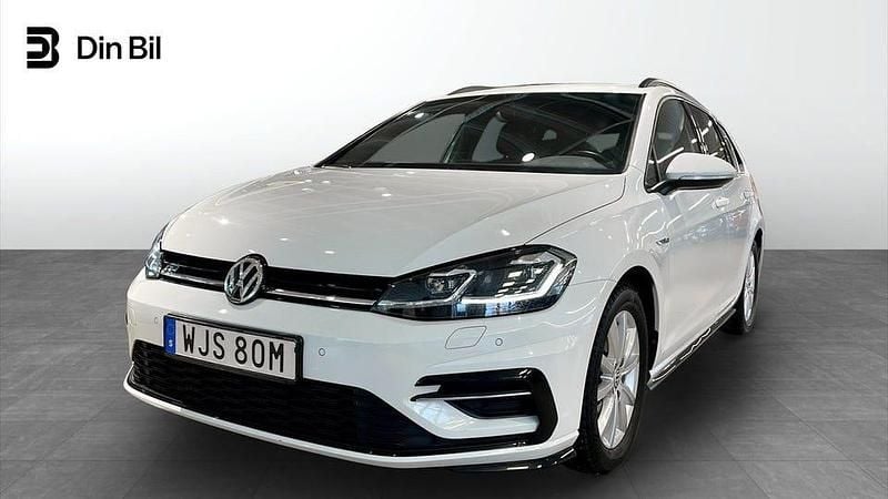 Vit Begagnad 2020 VW Golf VII R-line | 189 900 kr (Marknadspris) - Bild 1/4