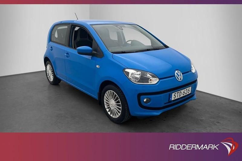 Blå Begagnad 2015 VW up! high up! Halvkombi | 94 900 kr - Bild 1/3