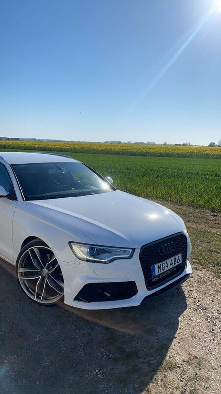 Vit Begagnad 2012 Audi A6 Kombi | 140 000 kr (Marknadspris) - Bild 1/4