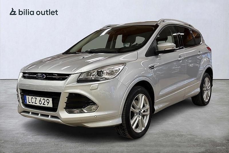 Grå Begagnad 2015 Ford Kuga Titanium SUV | 164 900 kr (Marknadspris) - Bild 1/3